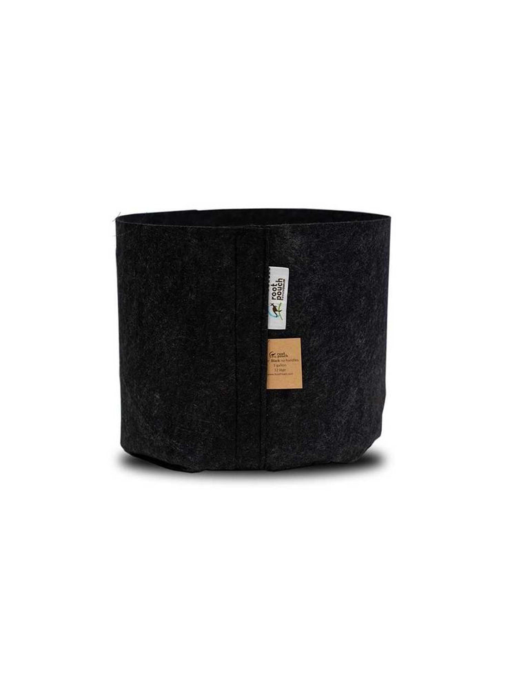 10l Fabric Pot - Black