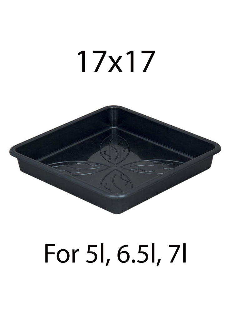 17x17x3cm Square Saucer - 5l, 6.5l, 7l